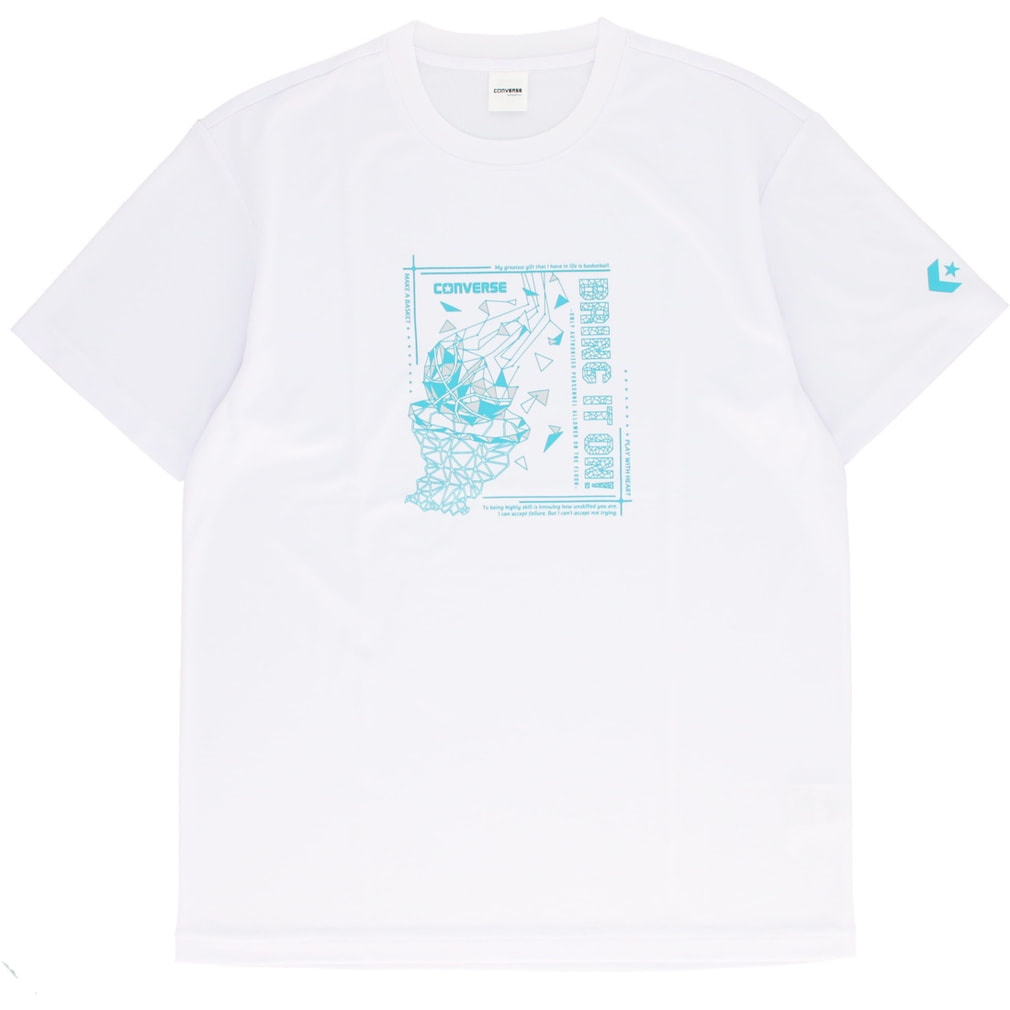 プリントTシャツ(ホワイト-S)