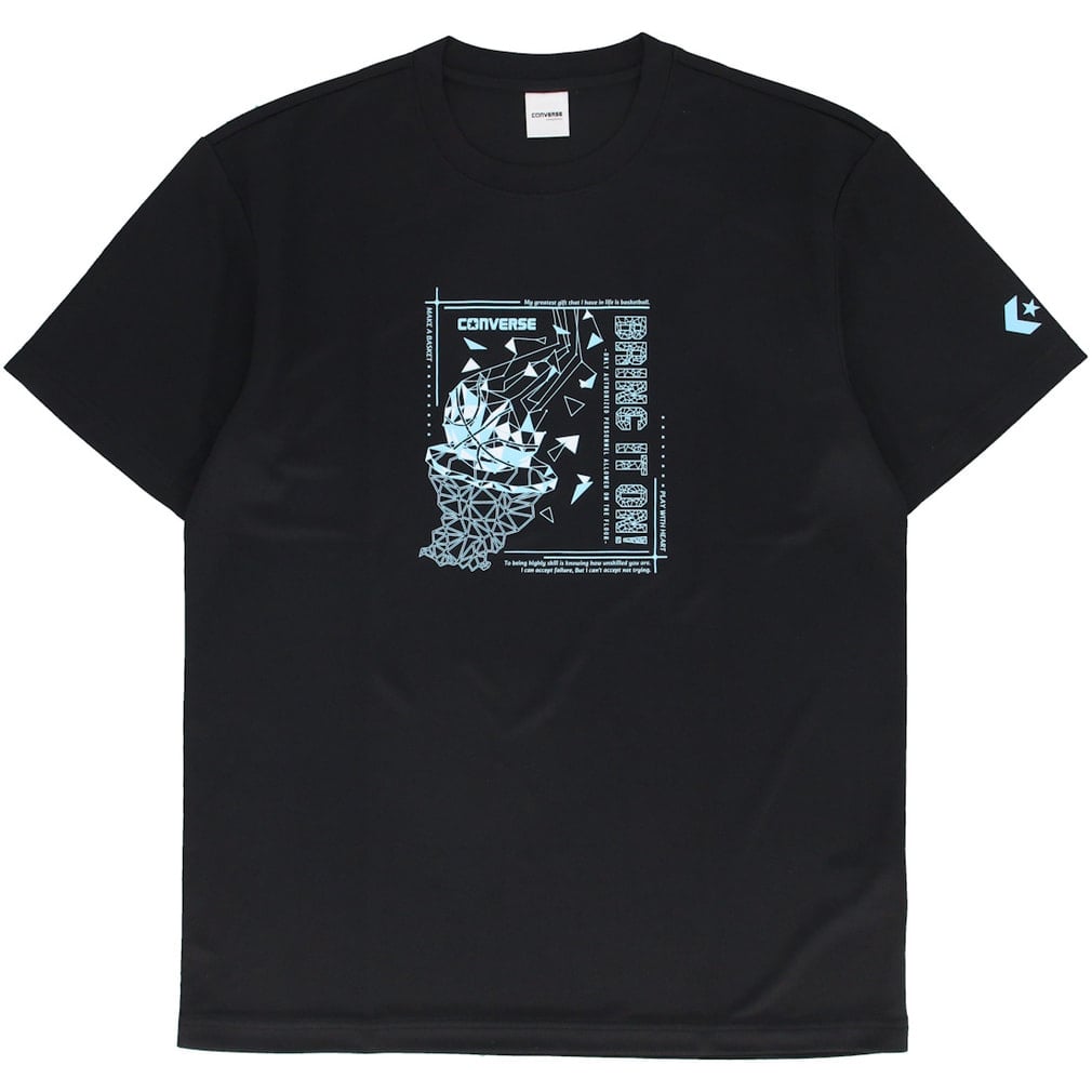 コンバース メンズ レディス バスケットボール 半袖Tシャツ プリントT