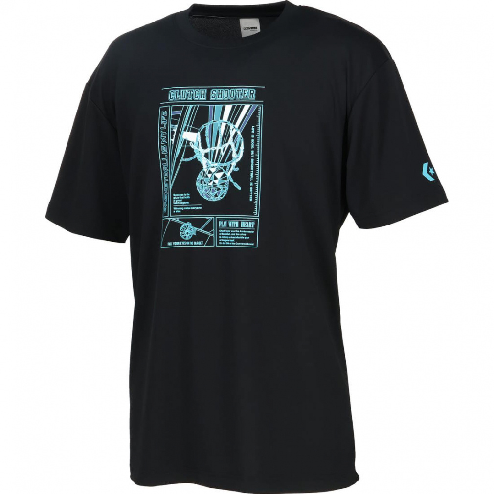 コンバース メンズ レディス バスケットボール 半袖Tシャツ 5S