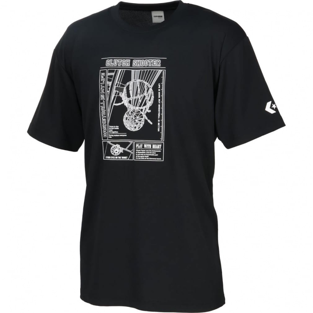 コンバース メンズ レディス バスケットボール 半袖Tシャツ 5S