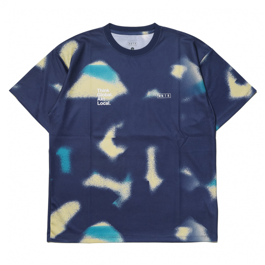 �A�N�^�[ �����Y ���f�B�X �o�X�P�b�g�{�[�� ����T�V���c SCRIBBLE AKT LOCAL LOOSE FIT SPORTS TEE 124-017005 AKTR