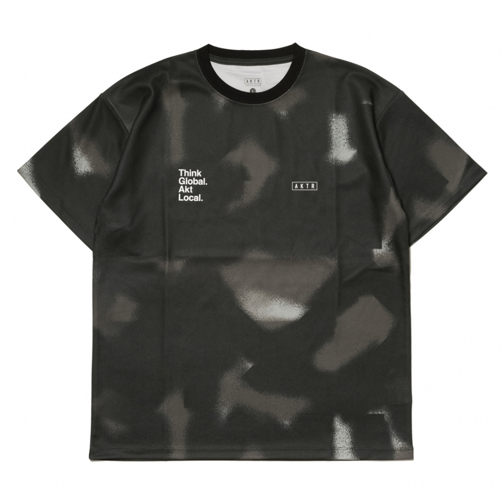 AN^[ Y fBX oXPbg{[ TVc SCRIBBLE AKT LOCAL LOOSE FIT SPORTS TEE 124-017005 AKTR