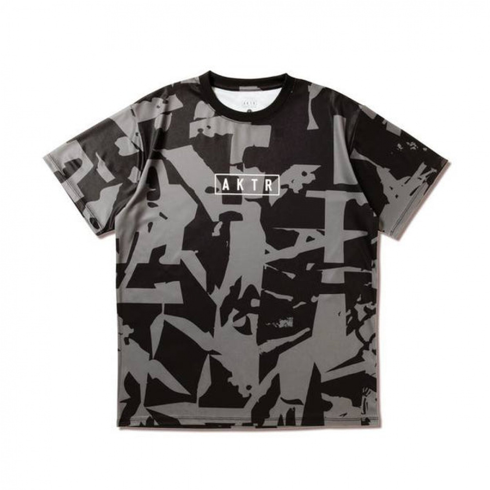 ウェア AKTR CUT-UP CAMO BOX LOGO SPORTS TEE WH CUT-UP CAMO LOGO SPORTS TEE｜Alpen Online