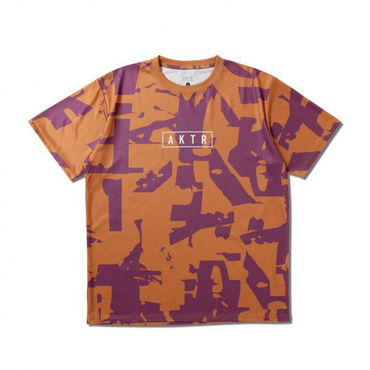 CUT-UP CAMO LOGO SPORTS TEE