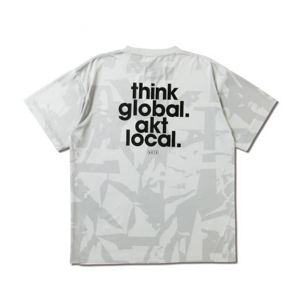 �A�N�^�[ �����Y ���f�B�X �o�X�P�b�g�{�[�� ����T�V���c CUT-UP CAMO AKT LOCAL LOOSE FIT SP TEE 125-025005 AKTR