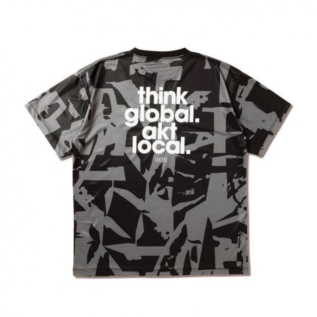 �A�N�^�[ �����Y ���f�B�X �o�X�P�b�g�{�[�� ����T�V���c CUT-UP CAMO AKT LOCAL LOOSE FIT SP TEE 125-025005 AKTR