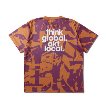 CUT-UP CAMO AKT LOCAL LOOSE FIT SP TEE