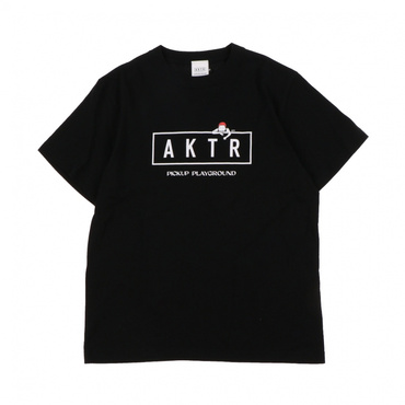 PUP S/S COTTON LOGO TEE BK