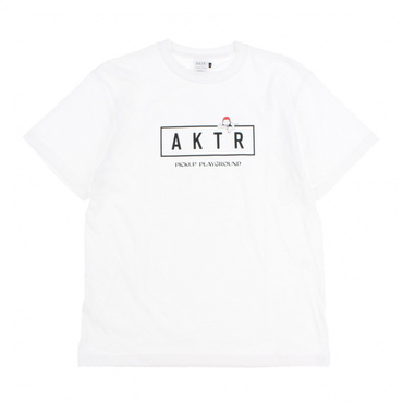 PUP S/S COTTON LOGO TEE WH