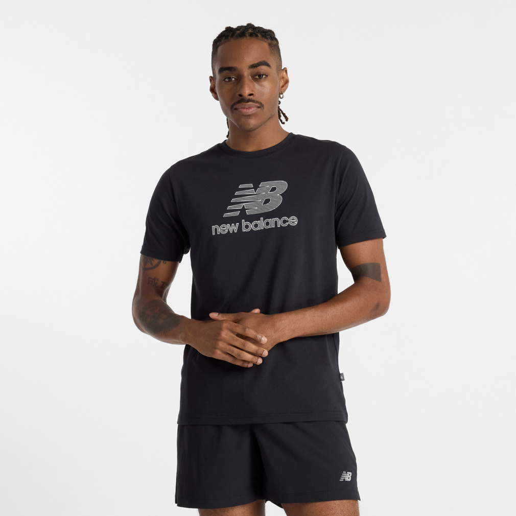 スポーツ Tシャツ ショートスリーブ 黒 ALIGNED Black Out メッシュニットショートスリーブTシャツ／サッカー