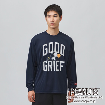 グラフィック長袖Tシャツ 吸水速乾(iDRY)/UPF50+