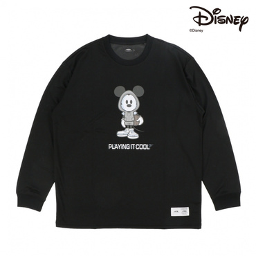 長袖グラフィックTシャツ ミッキーマウス