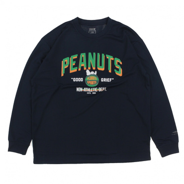 PEANUTS 長袖グラフィックTシャツ