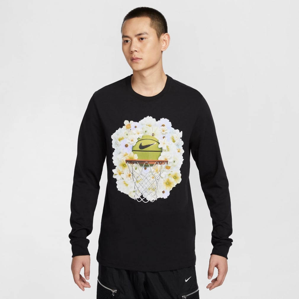 ナイキ メンズ レディス バスケットボール 長袖Tシャツ マックス90