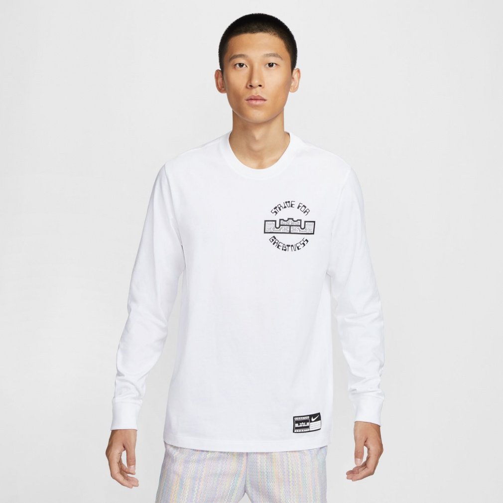 NIKE レブロンロングTシャツ NIKE ナイキ メンズ レディス バスケットボール 長袖Tシャツ