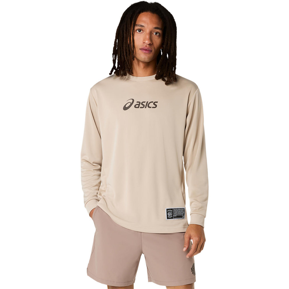 アシックス メンズ レディス バスケットボール 長袖Tシャツ MIDTOWN