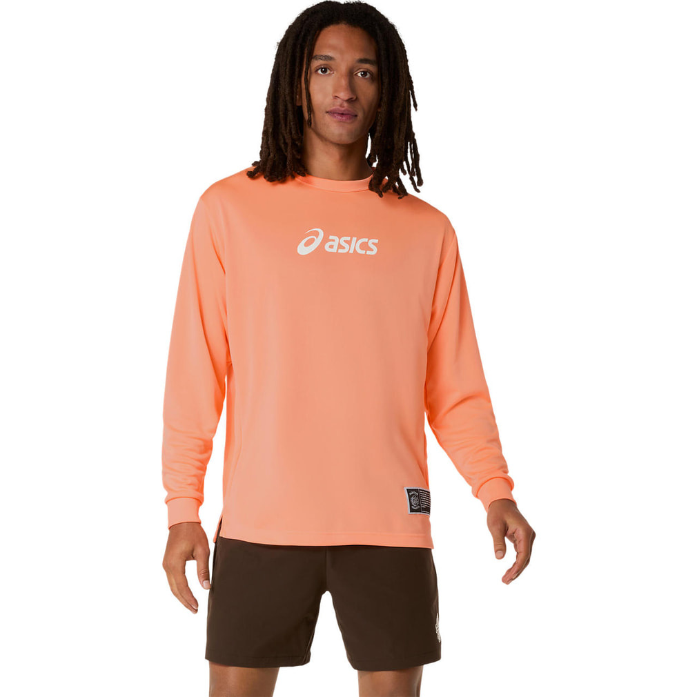 アシックス メンズ レディス バスケットボール 長袖Tシャツ MIDTOWN