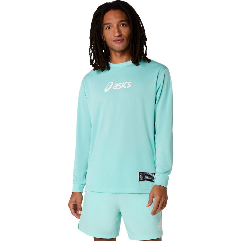アシックス メンズ レディス バスケットボール 長袖Tシャツ MIDTOWN