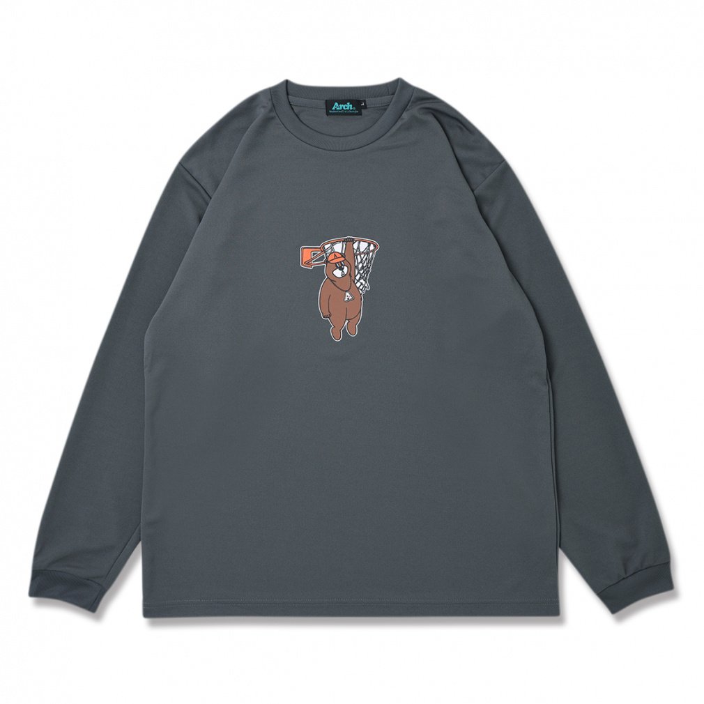 A[` Y fBX oXPbg{[ TVc My hoop kumasan L/S tee (DRY) N} OX[uTVc T325 Arch