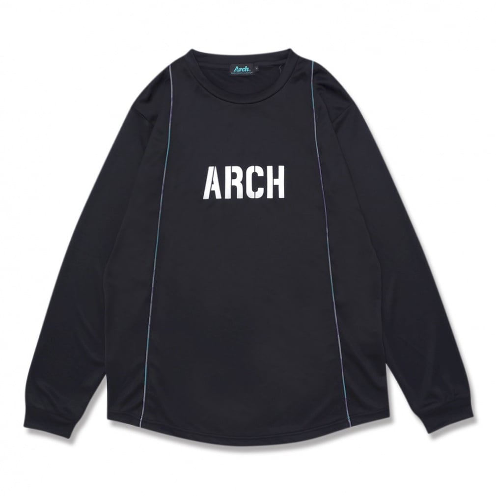 アーチ メンズ レディス バスケットボール 長袖Tシャツ tiger stripe