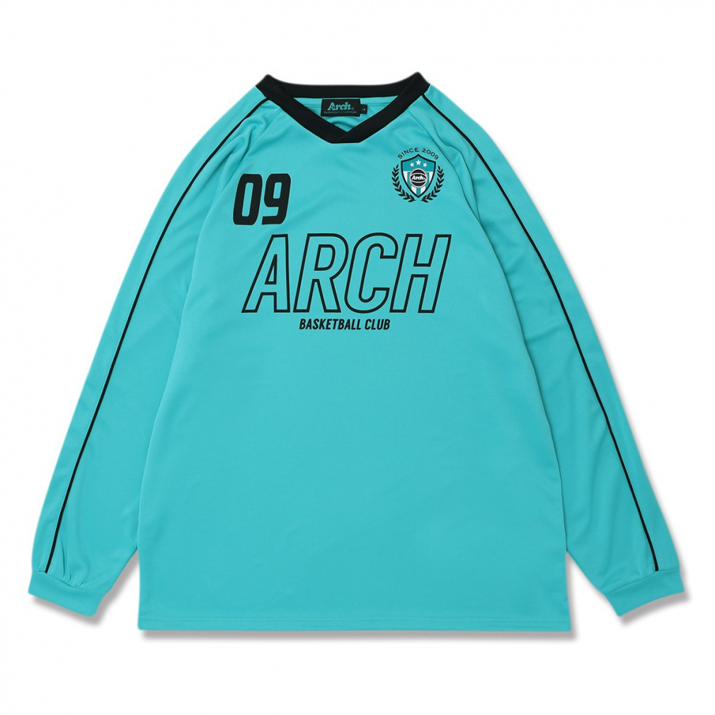 アーチ メンズ レディス バスケットボール 長袖Tシャツ BC L/S tee DRY