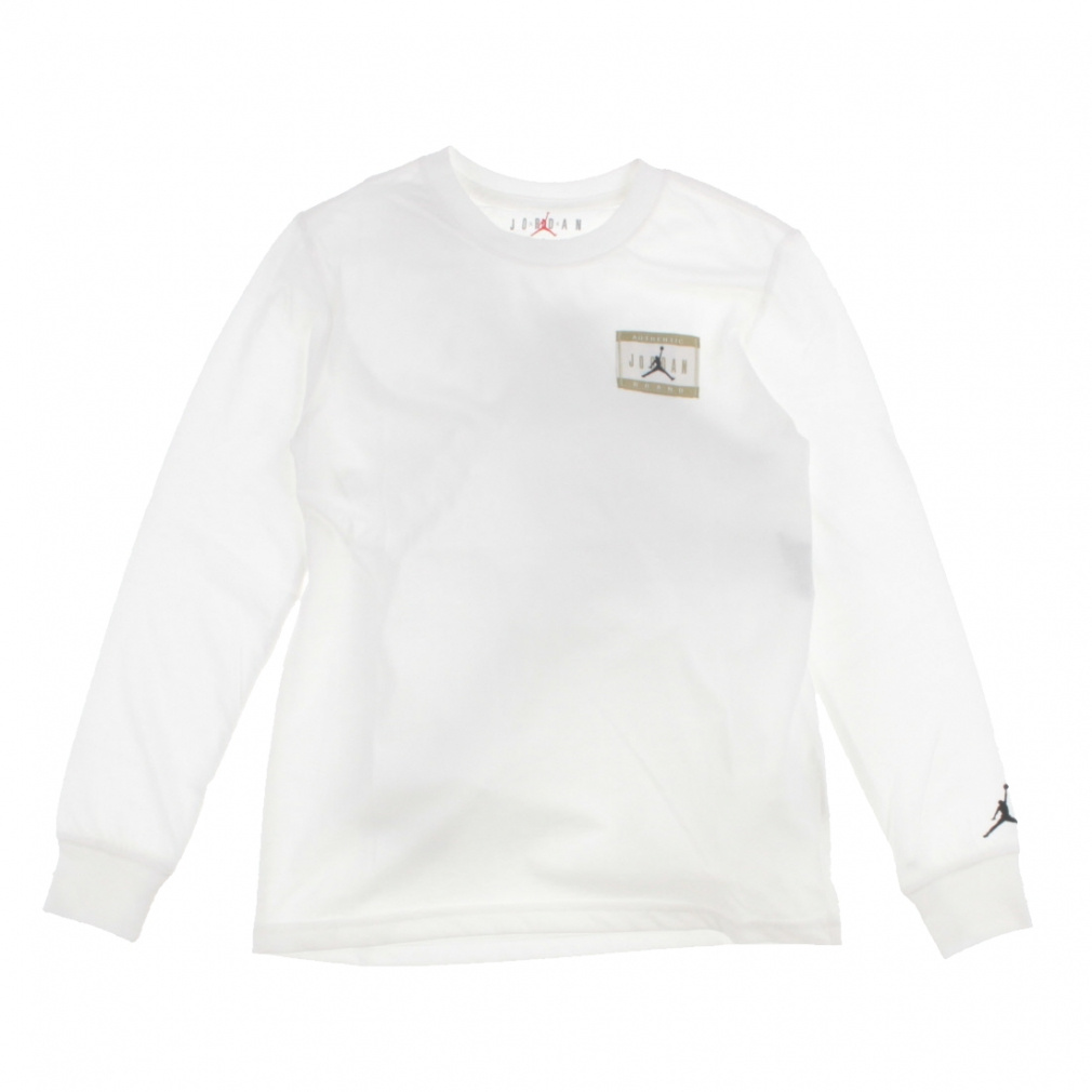 JDB AJB LABEL LS-TEE(アイボリー-130cm)
