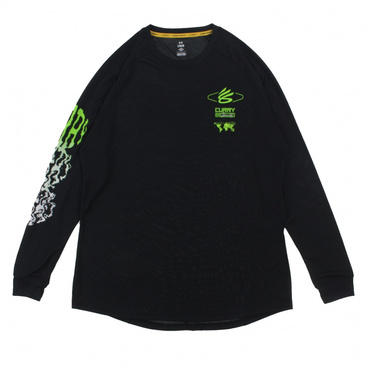 カリー テック グラフィック ロングスリーブ Tシャツ