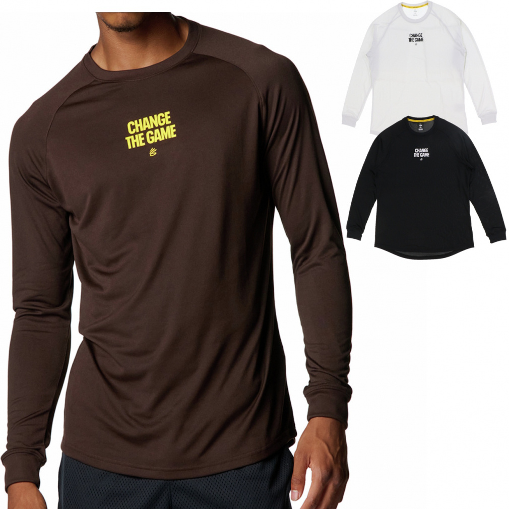 カリー テック ロゴ ロングスリーブ Tシャツ