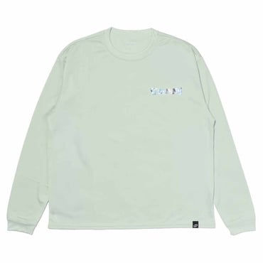 ロングスリーブTシャツ ホログラム ワードマーク