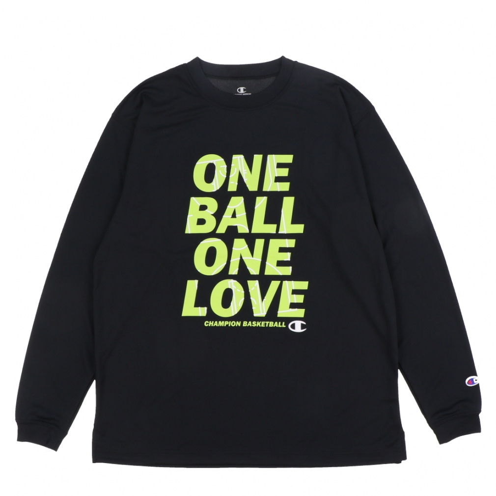 チャンピオン メンズ レディス バスケットボール 長袖Tシャツ ロング