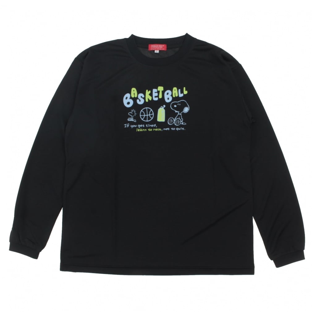 オンザコート メンズ レディス バスケットボール 長袖Tシャツ PEANUTS