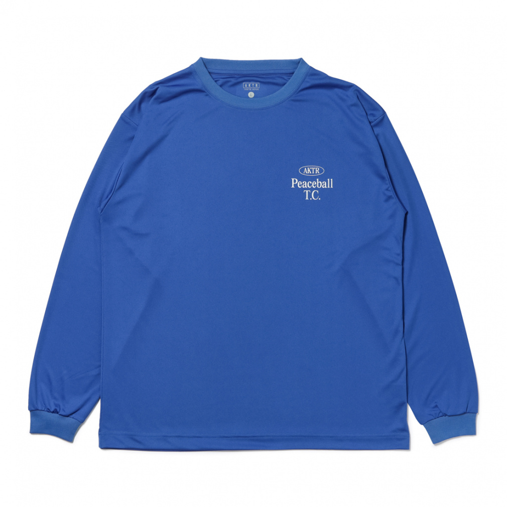 �A�N�^�[ �����Y ���f�B�X �o�X�P�b�g�{�[�� ����T�V���c PEACEBALL T.C. L/S SPORTS TEE 223-101005 AKTR