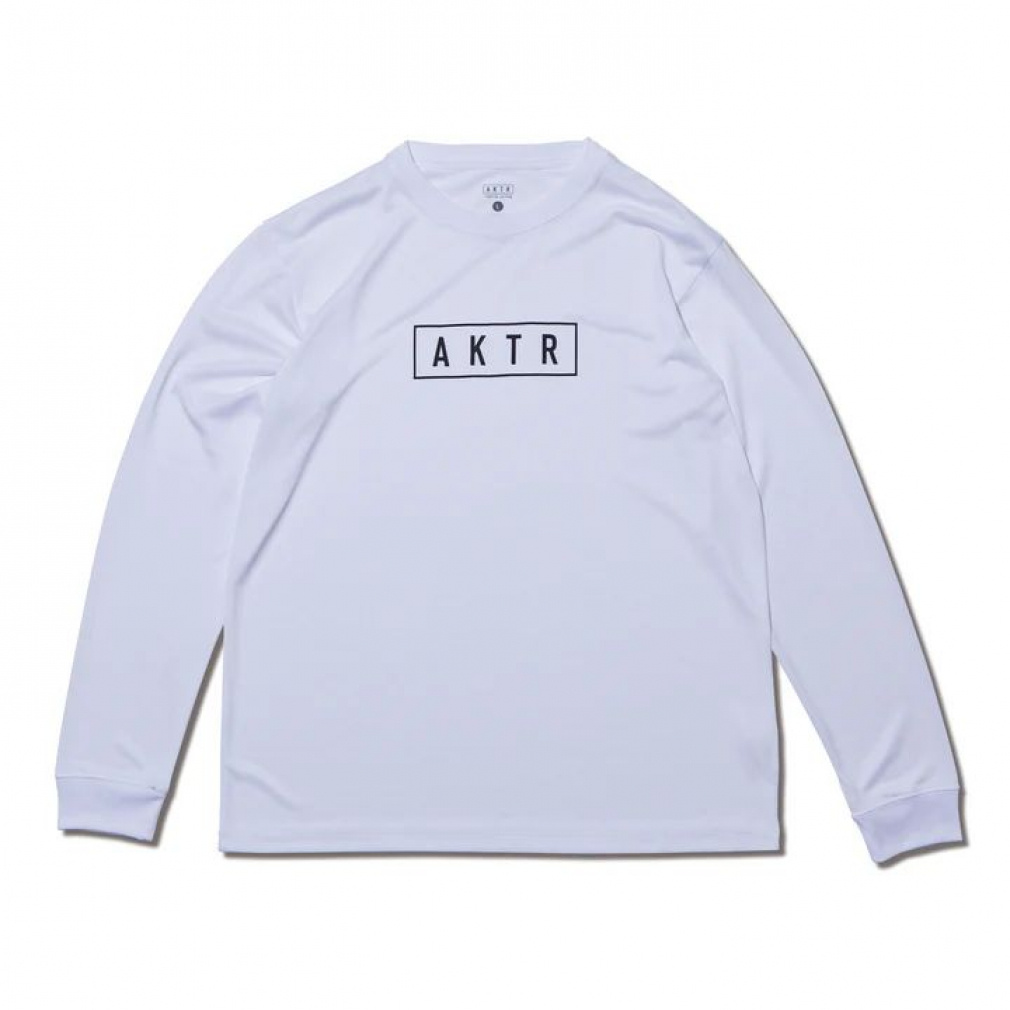 �A�N�^�[ �����Y ���f�B�X �o�X�P�b�g�{�[�� ����T�V���c BASIC LOGO L/S SPORTS TEE 524-005005 AKTR