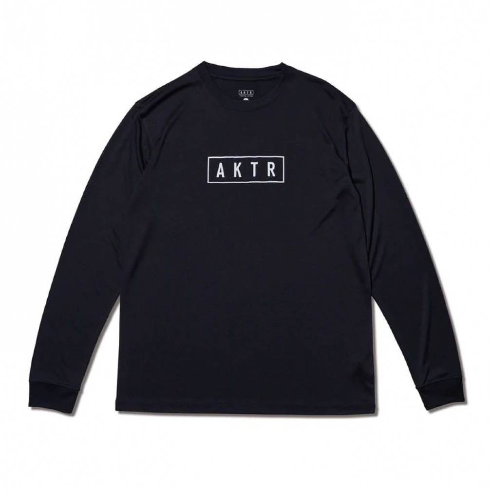 �A�N�^�[ �����Y ���f�B�X �o�X�P�b�g�{�[�� ����T�V���c BASIC LOGO L/S SPORTS TEE 524-005005 AKTR