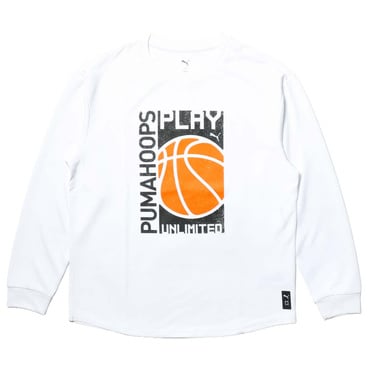 BASKETBALL GRAPHIC ロングスリーブ Tシャツ