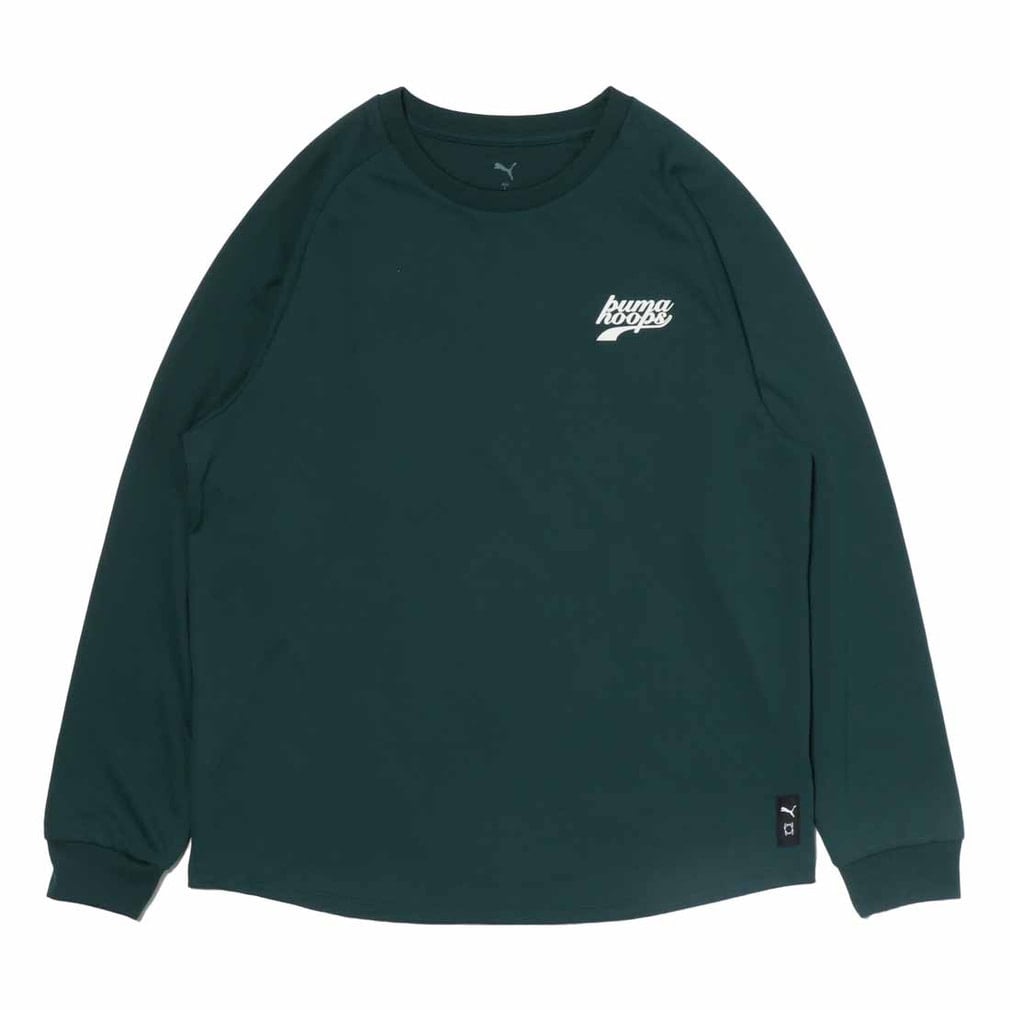 プーマ メンズ レディス バスケットボール 長袖Tシャツ SIMPLE SMALL