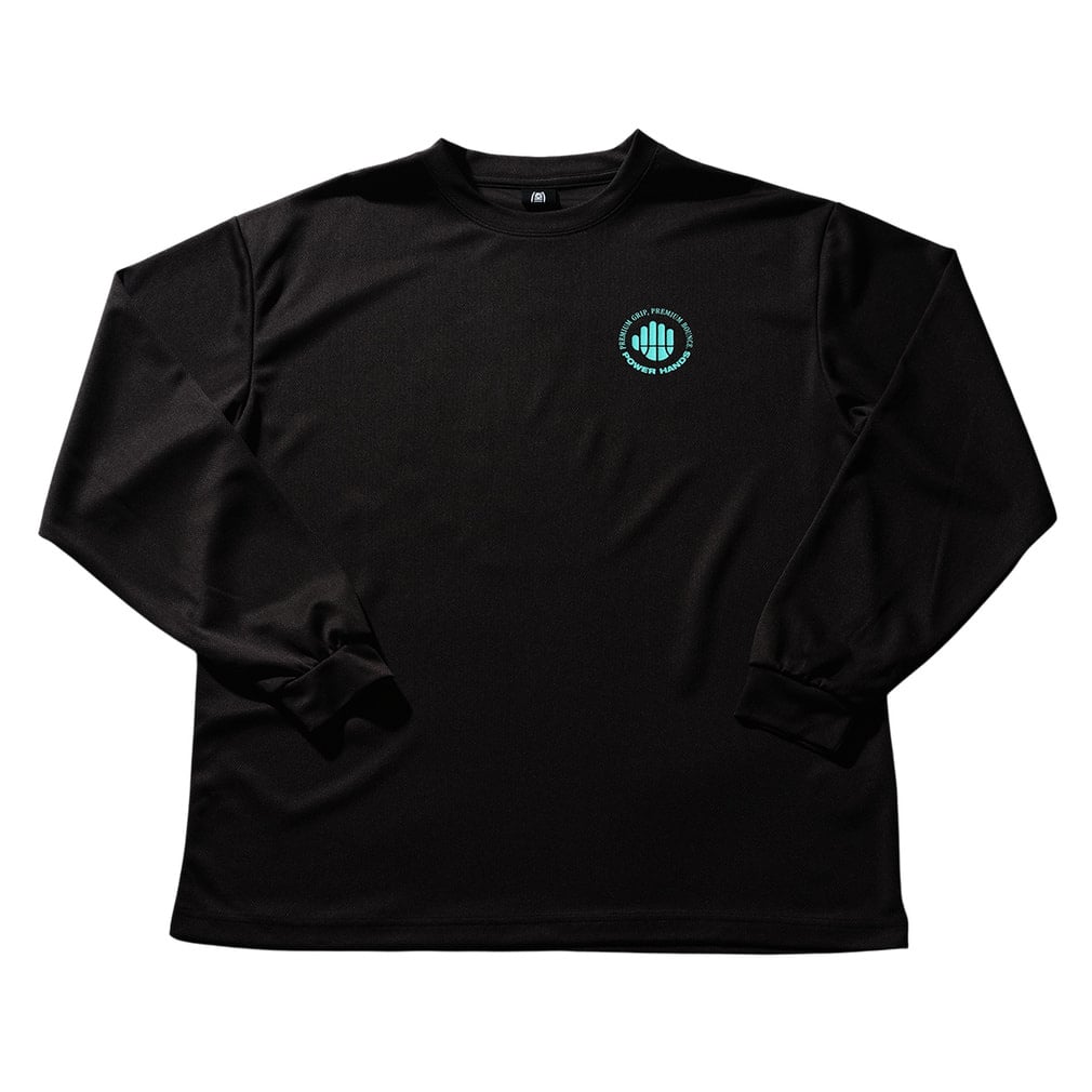 タチカラ メンズ レディス バスケットボールウェア 長袖Tシャツ POWER