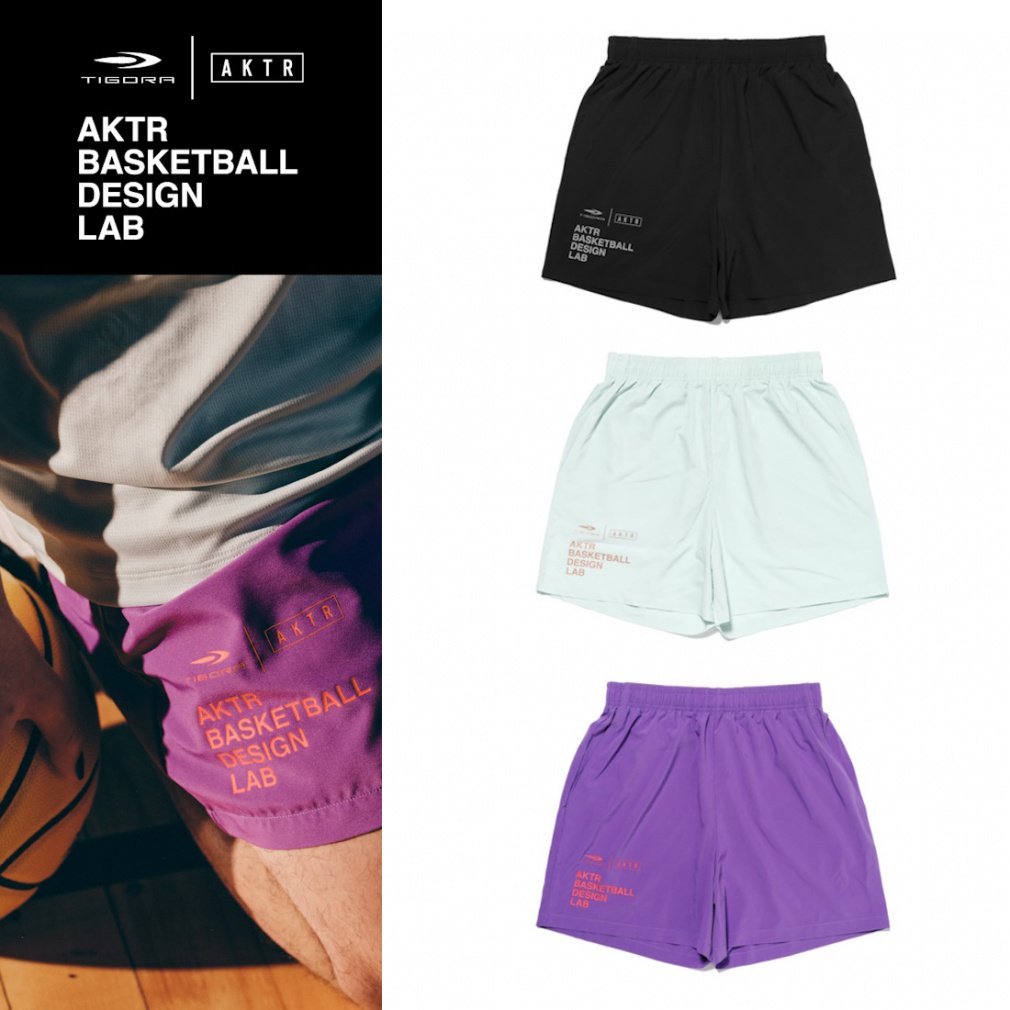 AKTR TIGORA コラボ　バスパン　Tシャツセット バスケットボールもファッションも楽しみたい!高機能且つ