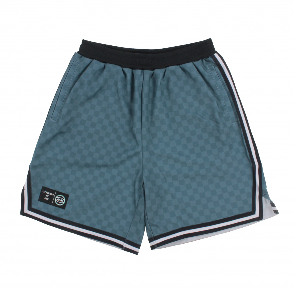 checkered shorts(ブルー-S　ユニセックス)