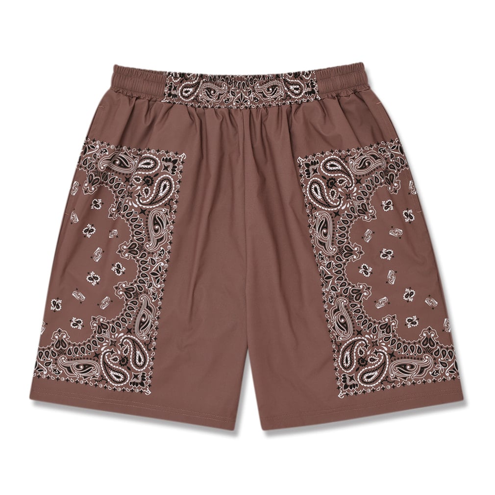Arch bandana shorts(ブラウン-S)