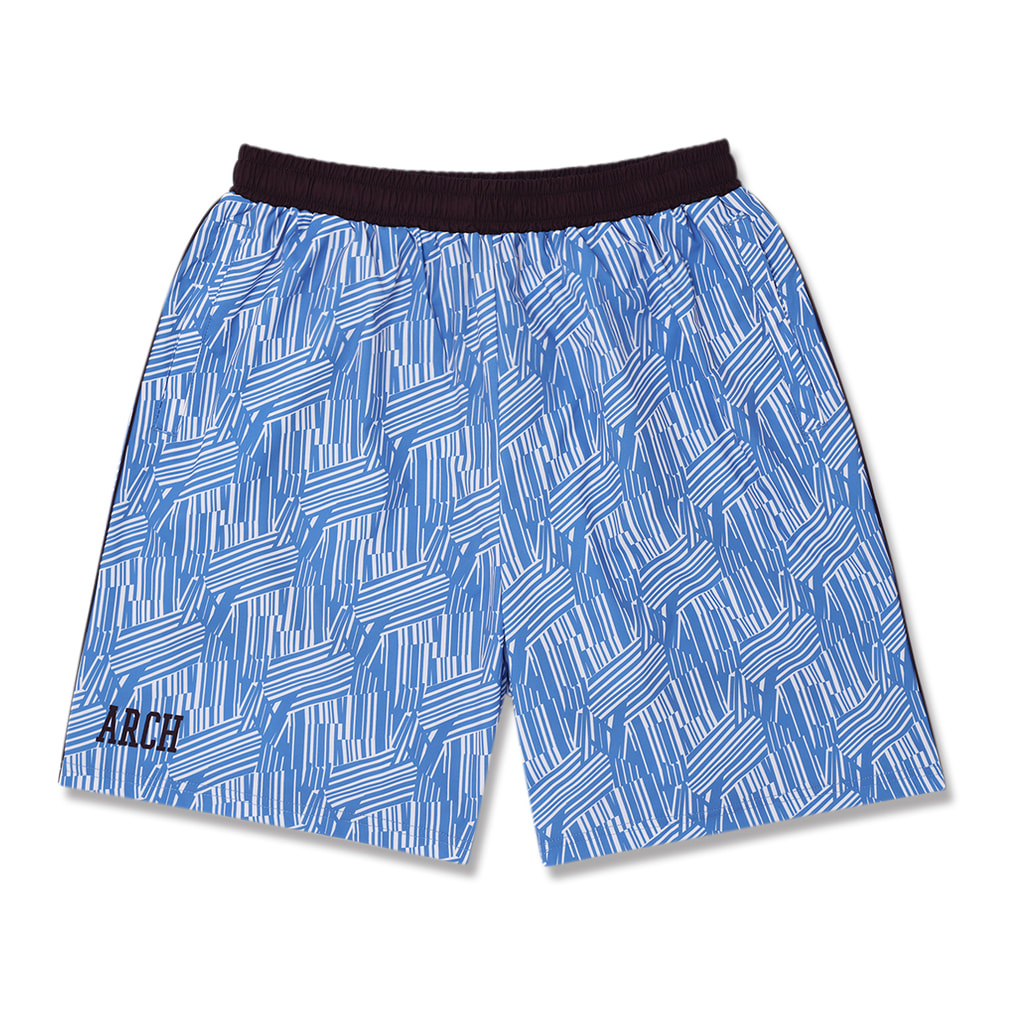 Arch three star BB shorts(ブルー-S)