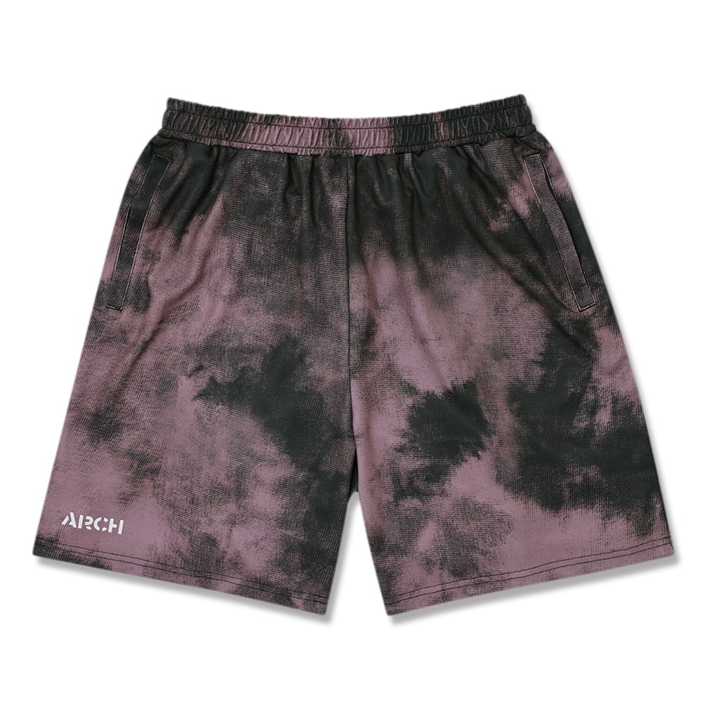 Arch blur-flow shorts(ワイン-S)