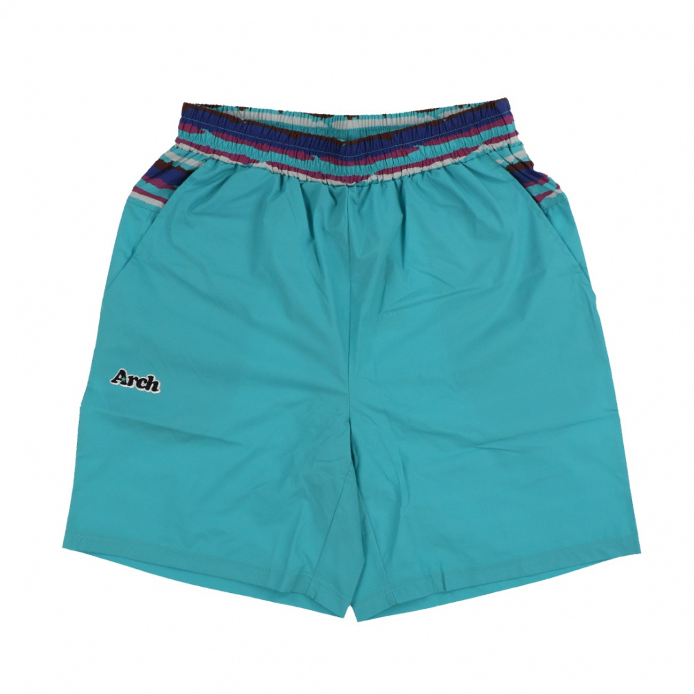 paint stripe shorts(ブルー-S　ユニセックス)