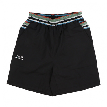 paint stripe shorts(ブラック-S　ユニセックス)