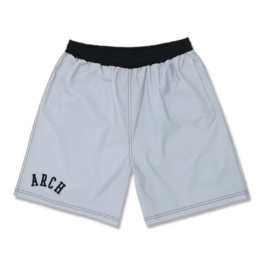 college BB shorts(グレー-S　ユニセックス)