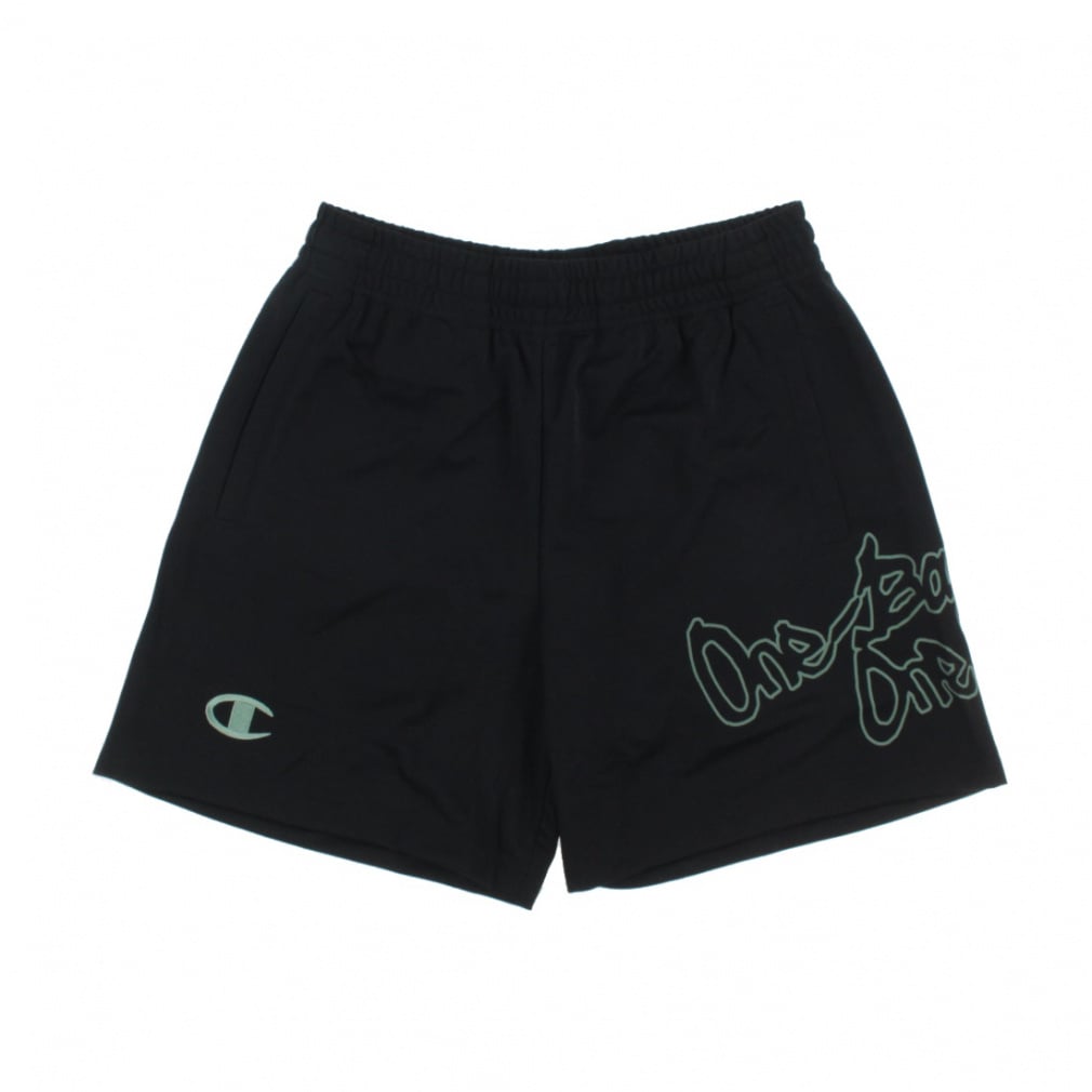 SHORTS(ブラック×グリーン-S)
