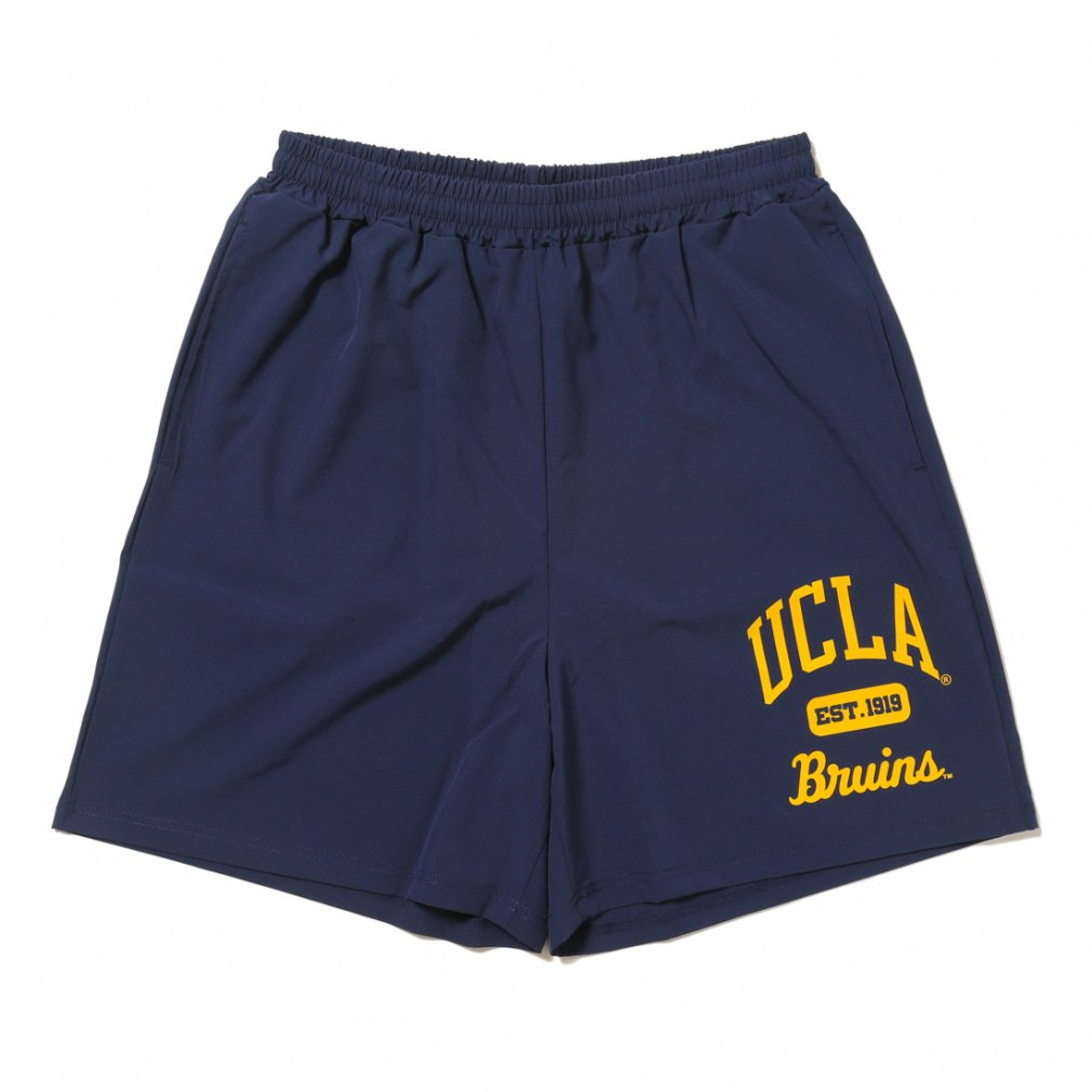UCLA アメカジロゴ ショーツ(ネイビー-S　ユニセックス)