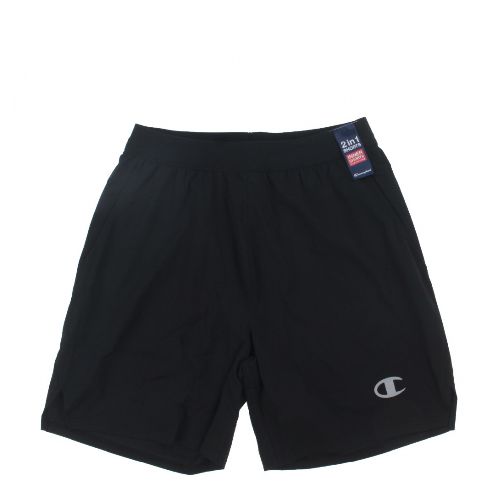 チャンピオン メンズ レディス バスケットボール ハーフパンツ 2in1ショーツ C3-CB555 Champion