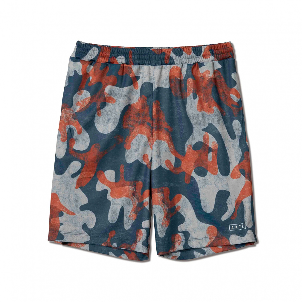 アクター メンズ レディス バスケットボール ハーフパンツ PLAY CAMO