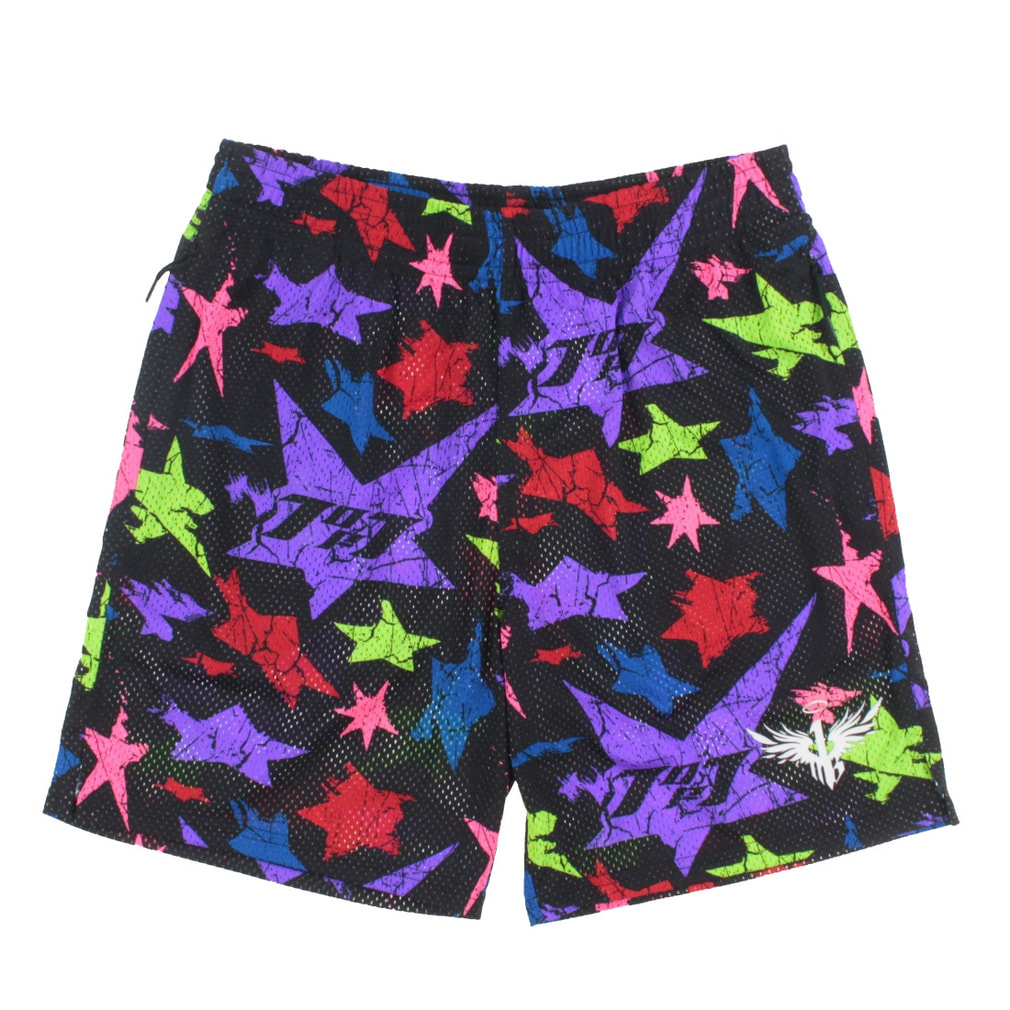 �v�[�} �����Y ���f�B�X �o�X�P�b�g�{�[�� �n�[�t�p���c LAMELO STAR VISION AOP 7INCH �V���[�c 632436 : �u���b�N PUMA